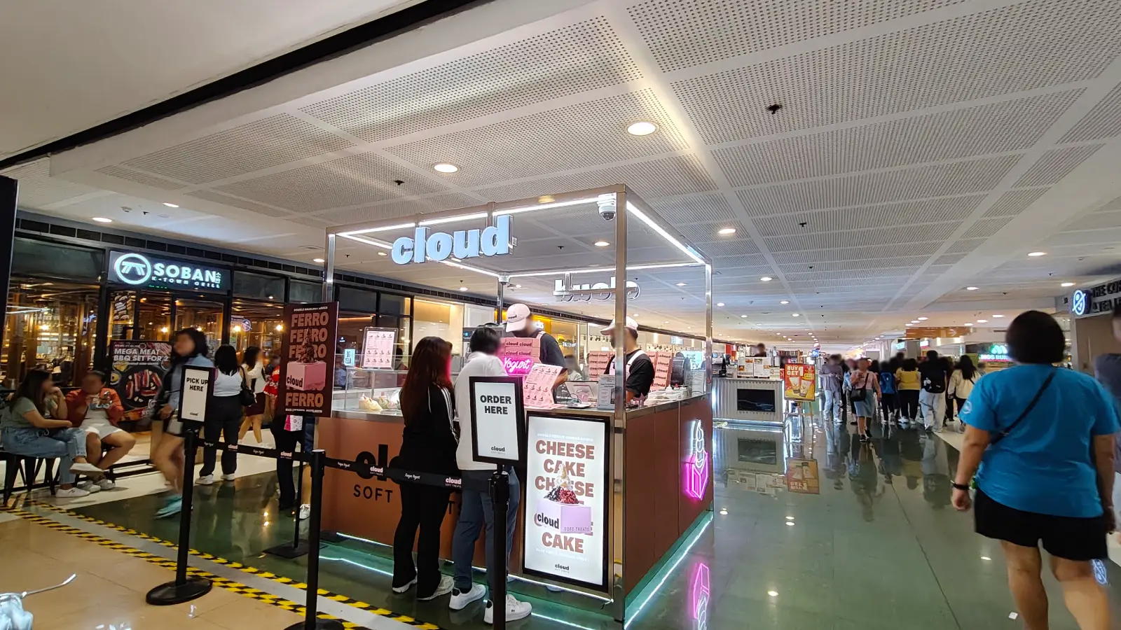 CLOUD SOFT TREATS in SM Megamall